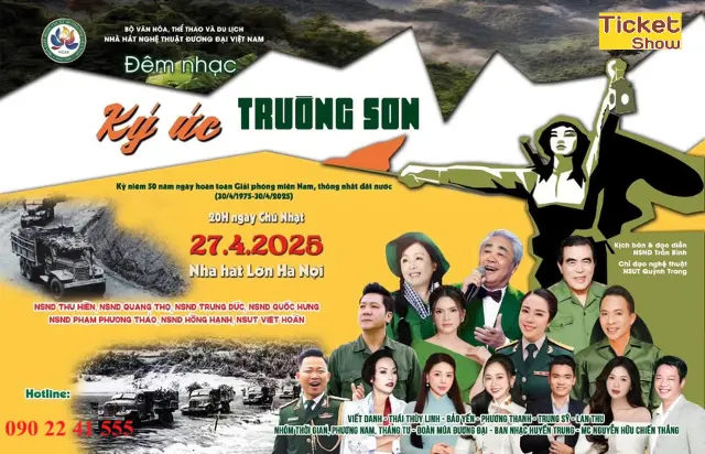 Đêm nhạc “Ký ức Trường Sơn”