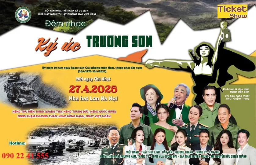 Đêm nhạc “Ký ức Trường Sơn”