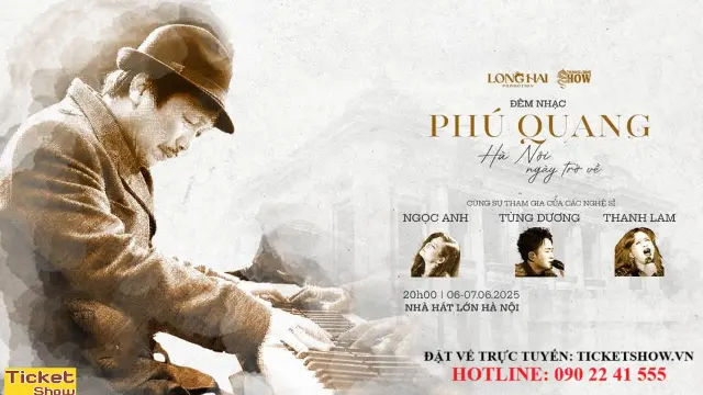 Đêm nhạc Phú Quang: Hà Nội ngày trở về