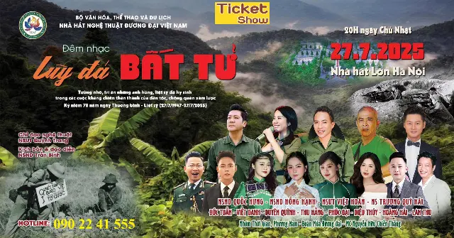 Đêm nhạc “Luỹ đá bất tử”