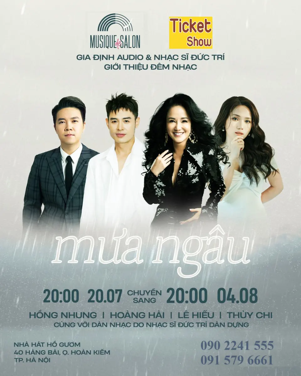 Đêm nhạc “Mưa Ngâu”